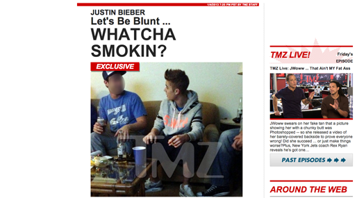 Justin Bieber, Marijuana,  Lil Twist